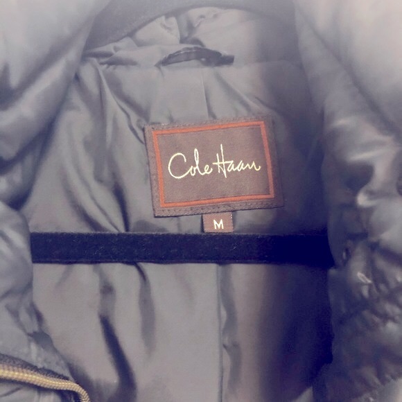 Cole Haan Down Puffer Coat (M) - Picture 11 of 12